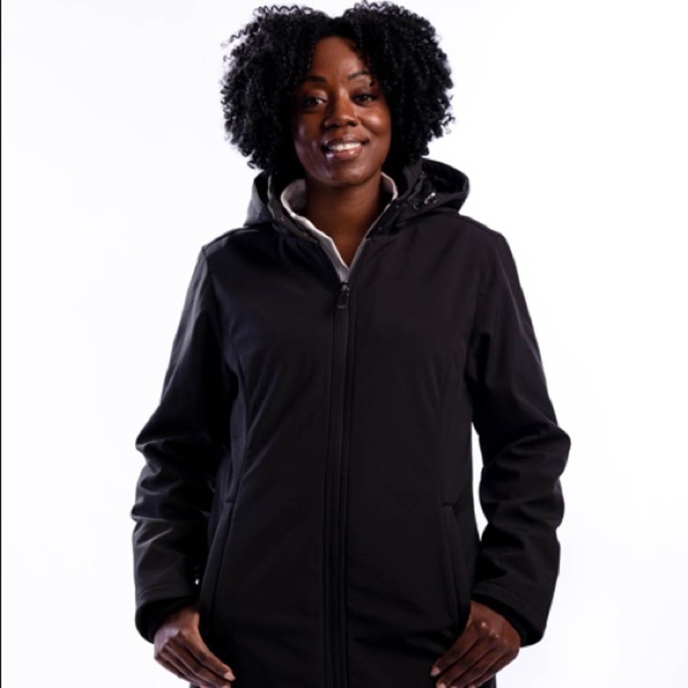 Black ScottEVest Penny coat. Size M. Retail $379.